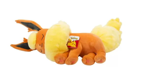 Entzückende Pokémon Flareon Plüsch wieder auf Lager bei Walmart für 30 US -Dollar wieder auf Lager