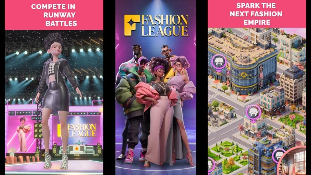 “ 3D Game Fashion League在Chanel D＆G中發起了不同的頭像”