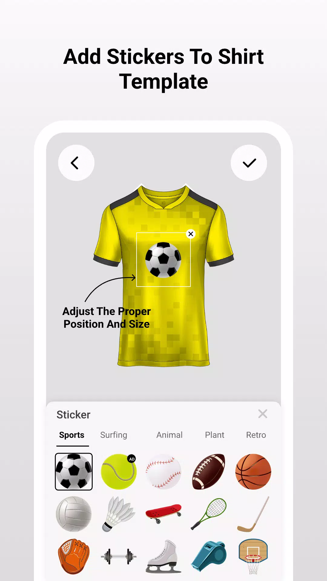 Sport Shirt Скриншот 3