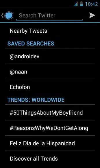 Echofon for Twitter Captura de pantalla 3