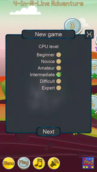 4 In A Line Adventure Captura de tela 4