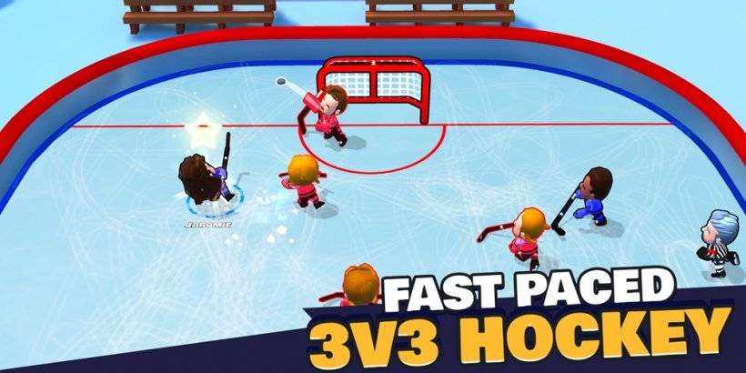 Pocket Hockey Stars: быстро развивающееся 3V3 действие сейчас на мобильных устройствах