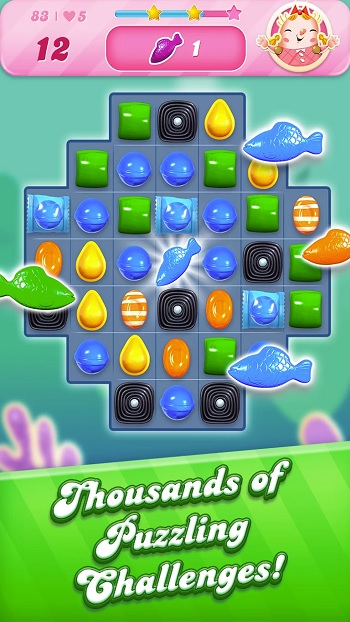 Candy Crush Saga 스크린샷 3