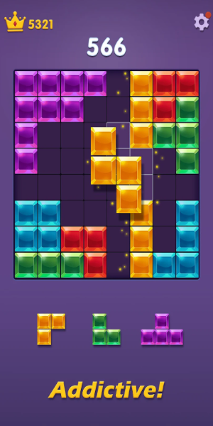 Blocks Puzzle: Gem Blast স্ক্রিনশট 2