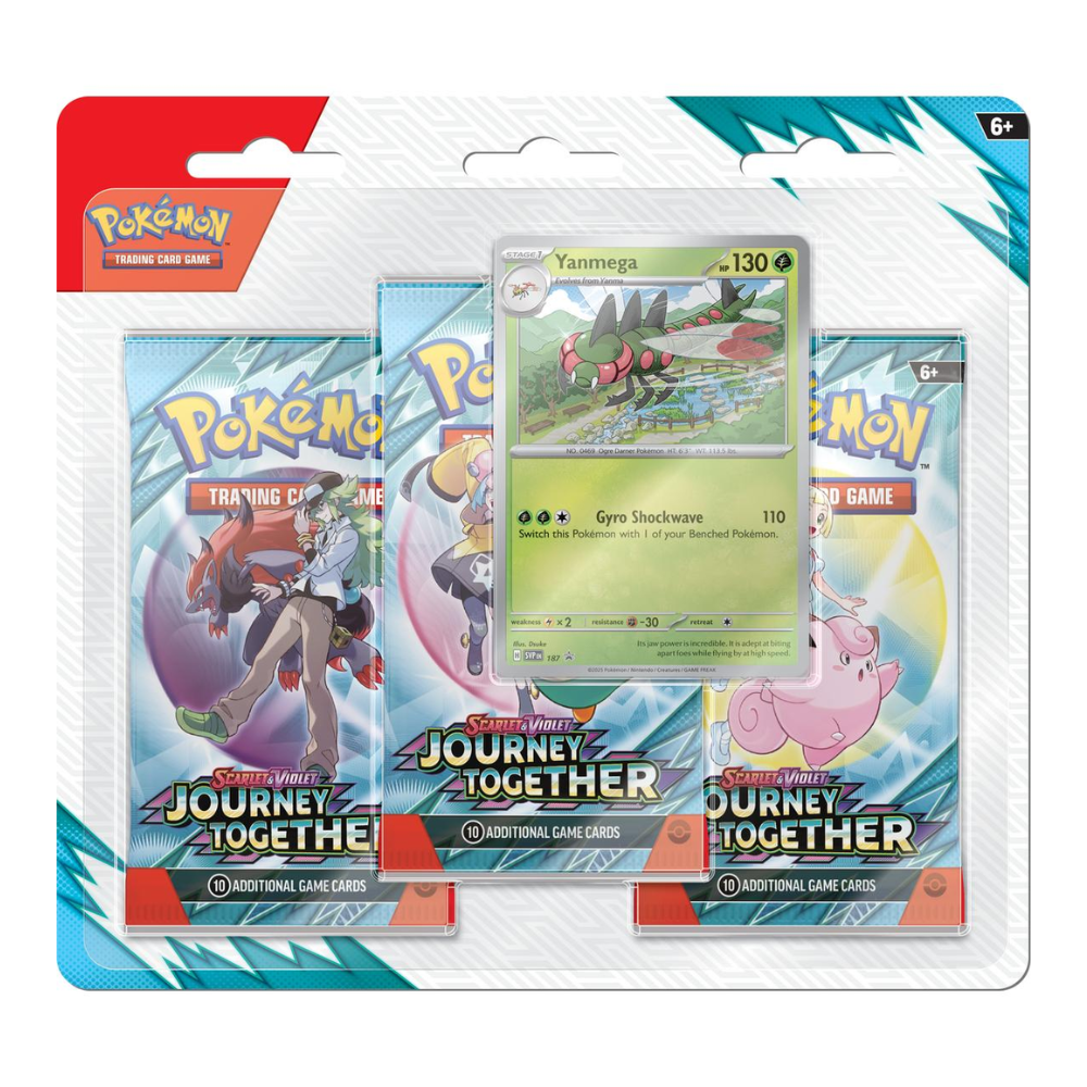 Pokemon Trading Card Game: Scarlet en Violet Journey Together Three Booster Blister
