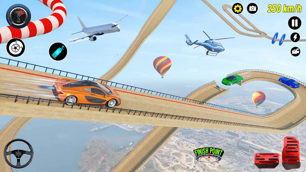 Ramp Car Games GT Car Stunts Ảnh chụp màn hình 2