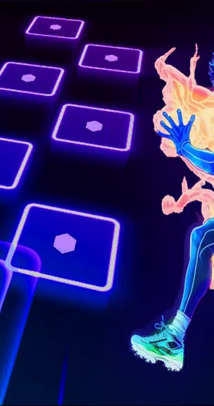 Blue Lock: Tiles Hop EDM ဖန်သားပြင်ဓာတ်ပုံ 2