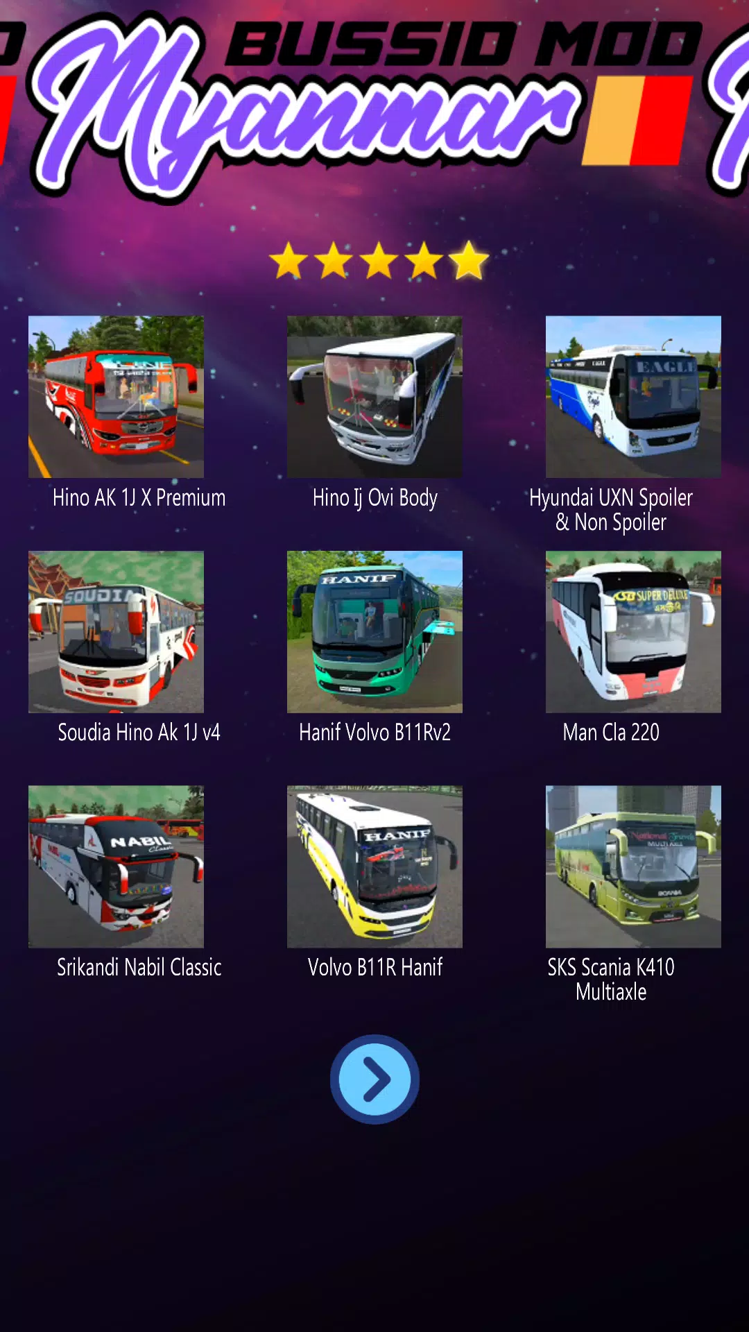 Mod Bussid Myanmar Скриншот 2