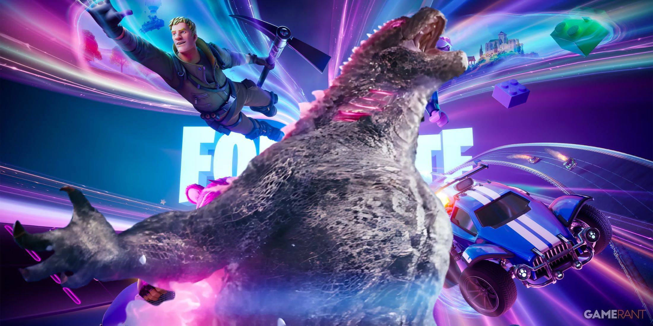 新的Fortnite泄漏暗示了哥斯拉和Monsterverse Skins