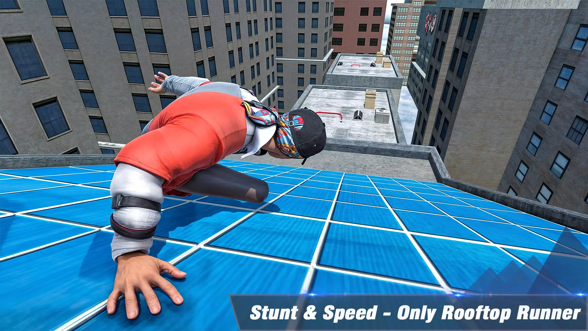 Going Up Parkour Only Rooftop Скриншот 1
