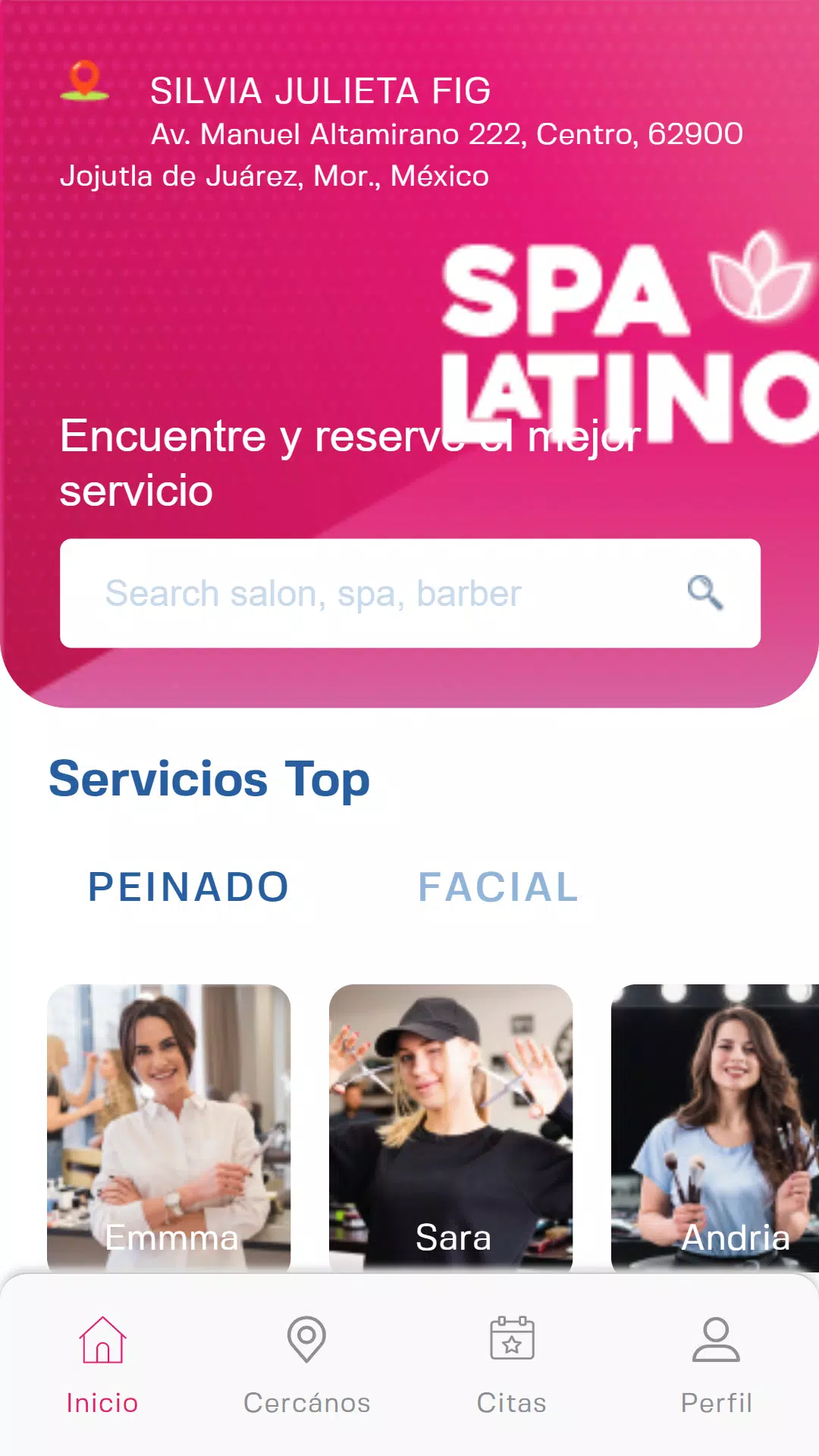 SPA Latino Скриншот 1