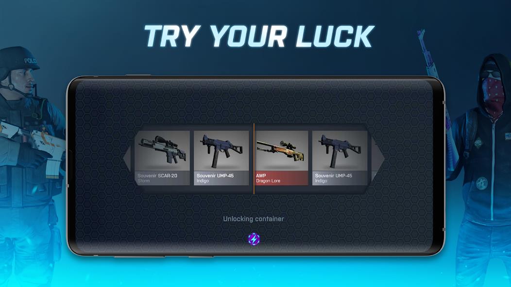Case Opener - skins simulator Mod ภาพหน้าจอ 3