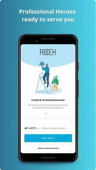 Rizek - Home Services, Health, スクリーンショット 3