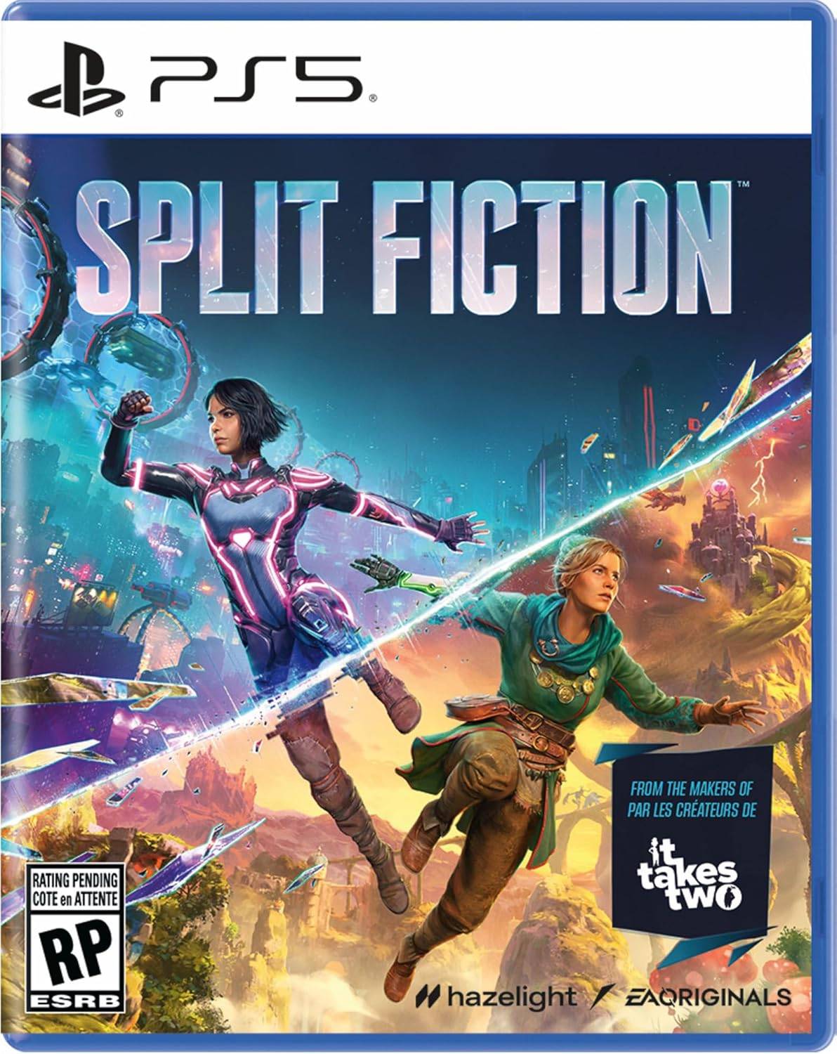 Imagen de la portada del juego de ficción dividida