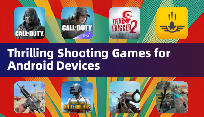Atemberaubende Shooter-Spiele für Android-Geräte