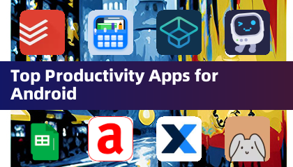 Top Produktivitäts-Apps für Android