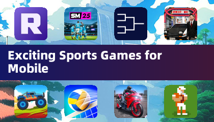 Spannende Sportspiele für Mobilgeräte