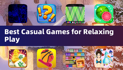 Beste Casual Games zum Entspannen