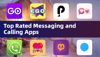 高评分消息传递和通话应用