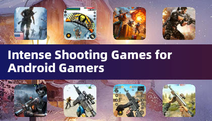 Androidゲーマーのためのインテンスシューティングゲーム